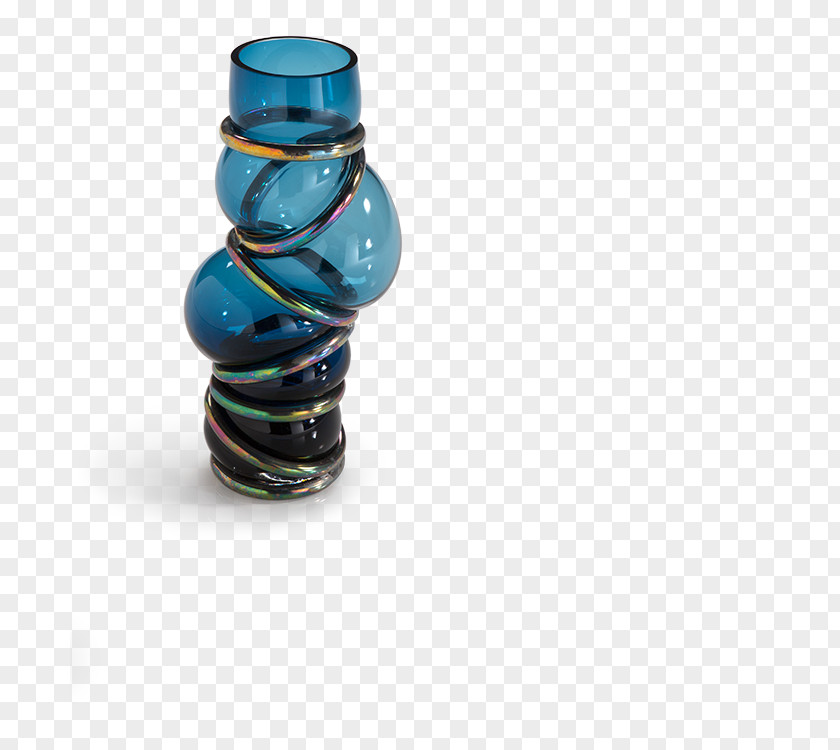 Ring Material Glassblowing Vase Blue PNG