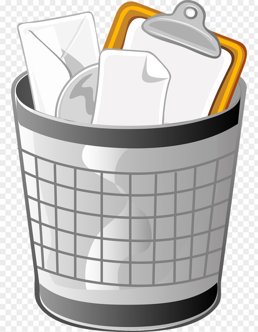 Rubbish Bins & Waste Paper Baskets Clip Art PNG