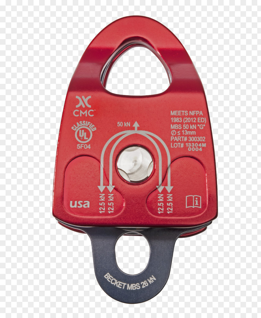 Technical Rescue Pulley Search And Swivel PNG