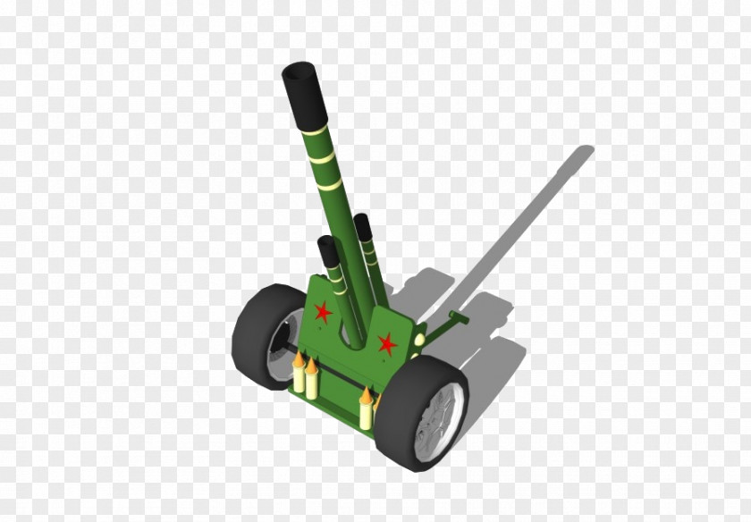 Cannon Model Self-propelled Artillery Gun PNG
