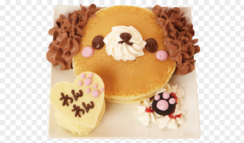 Rillakuma Akihabara Cafe Japanese Cuisine Pancake Maid Café PNG