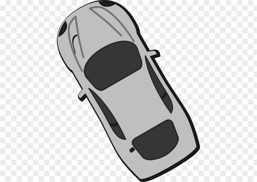 Top View Gray Car Sports Mitsubishi Lancer Clip Art PNG