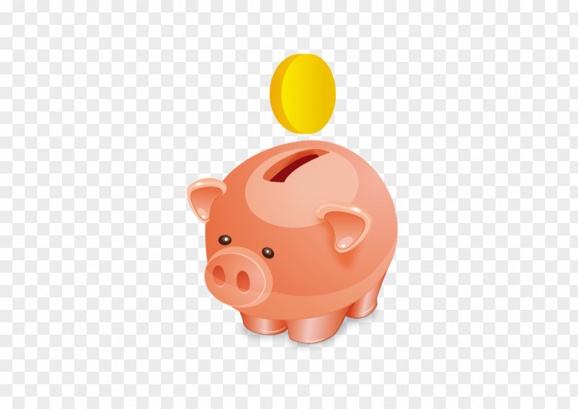 Vector Piggy Banks Bank Saving ICO Icon PNG