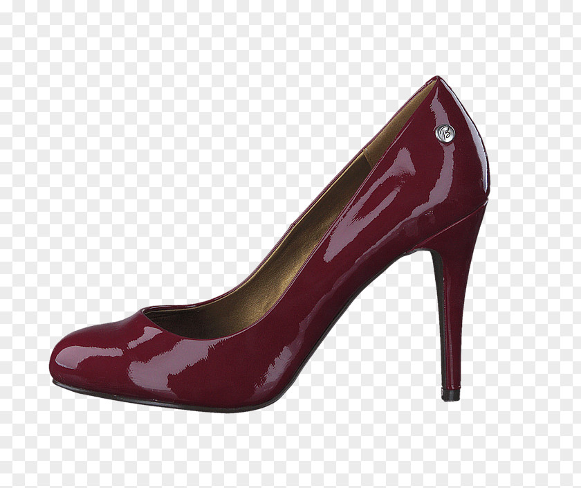 Woman Court Shoe Red High-heeled PNG