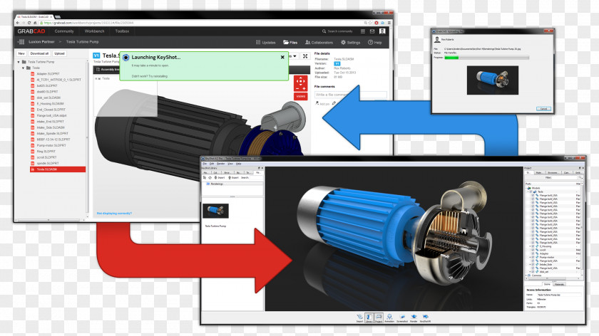 3dma Renderings GrabCAD 3D Rendering Computer-aided Design Modeling PNG