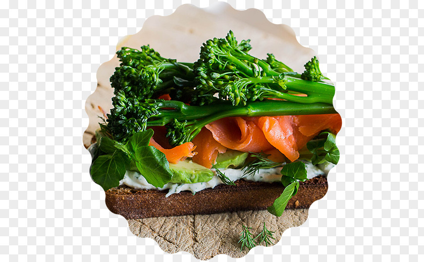 Breakfast Sandwich Smoked Salmon Open Smørrebrød Veggie Burger PNG