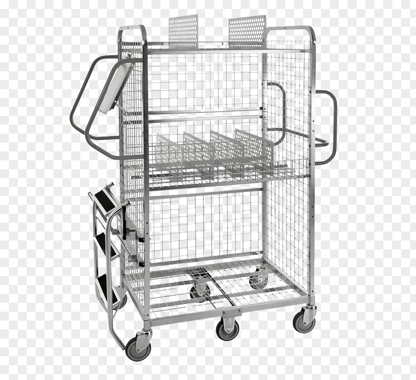 Chariot Wagon Kommissionierwagen Order Picking Shopping Cart PNG
