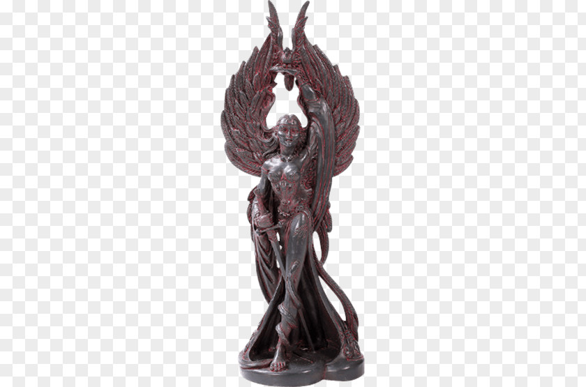 Goddess Morrigan The Morrígan Statue Celts Bronze Sculpture PNG