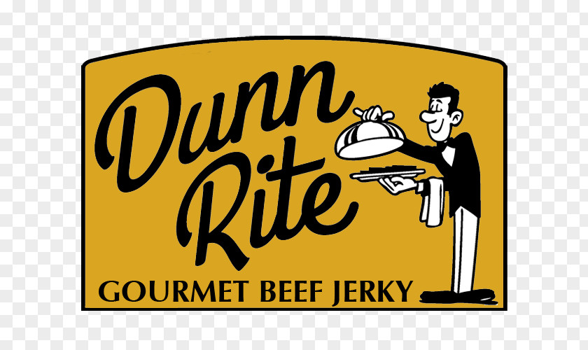 Jerky Dunn Rite Gourmet Beef Logo Brand PNG