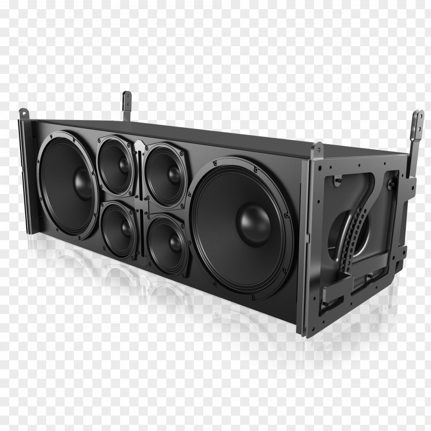 Loudspeaker Enclosure Subwoofer Line Array Audio PNG