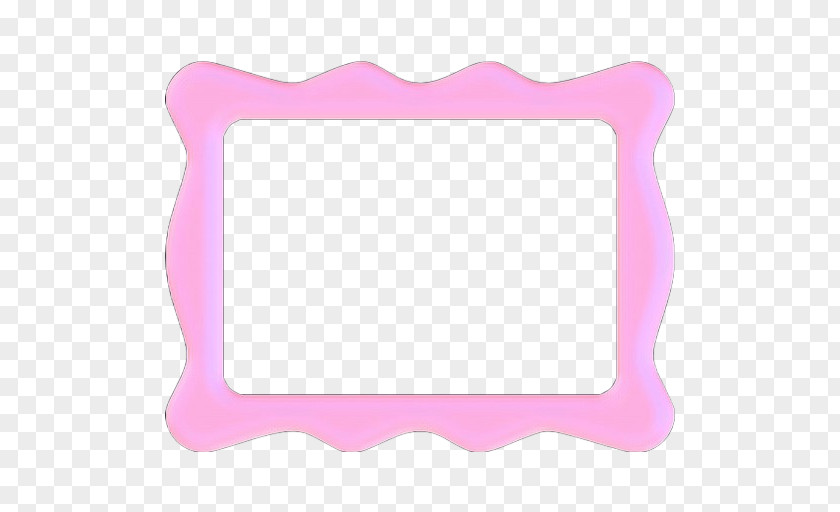 Magenta Picture Frame Retro Background PNG