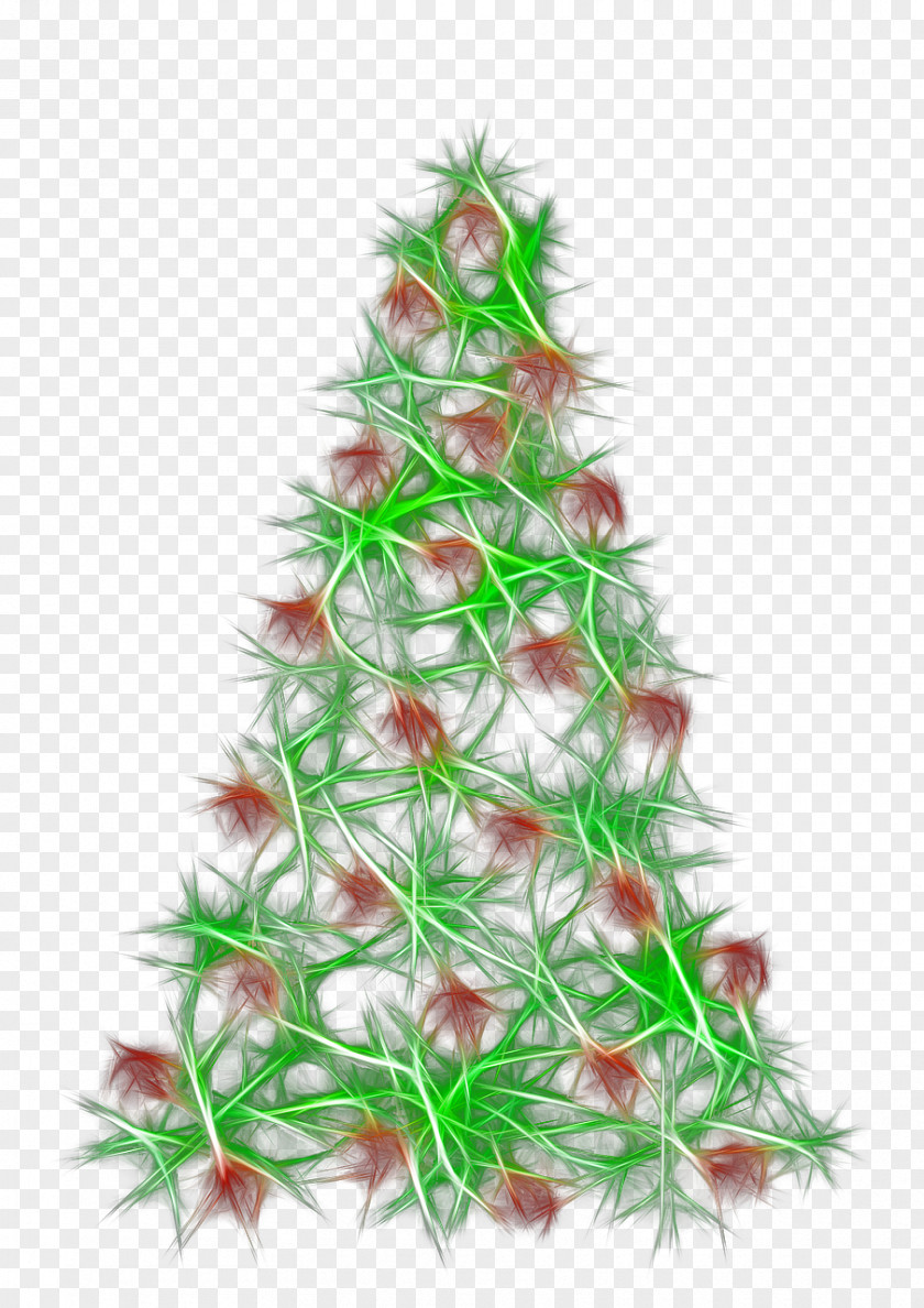 Pine Leaves Christmas Tree Ornament PNG