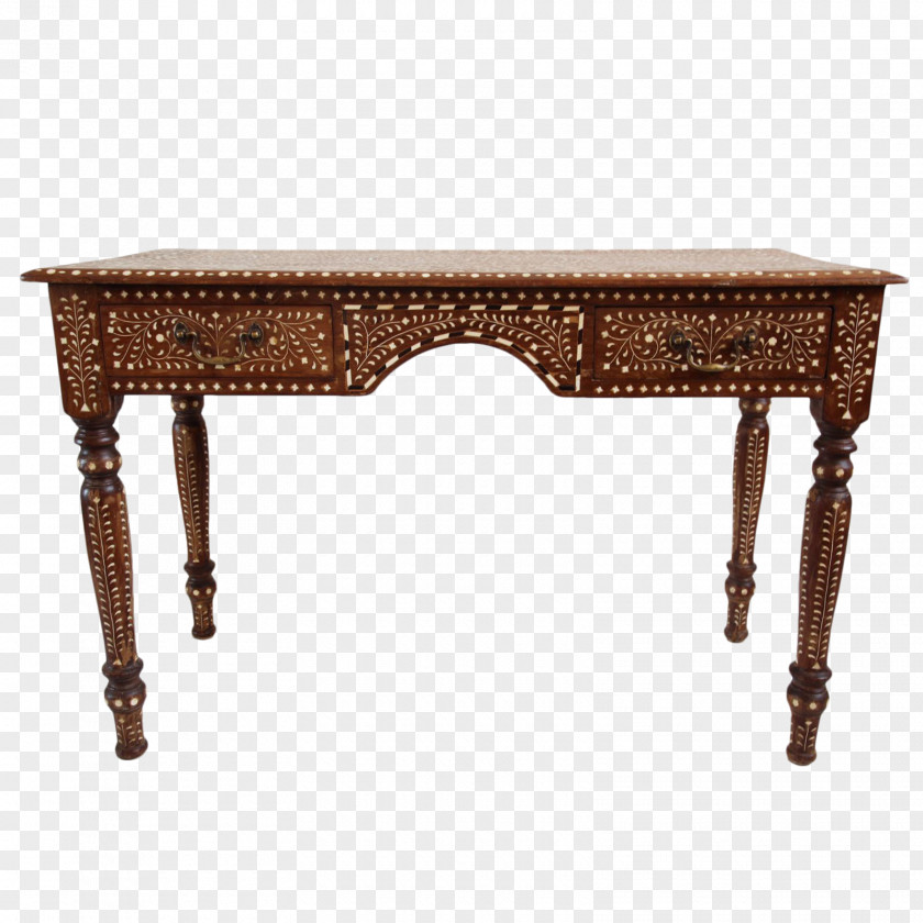 Table Inlay Queen Anne Style Furniture Couch Desk PNG