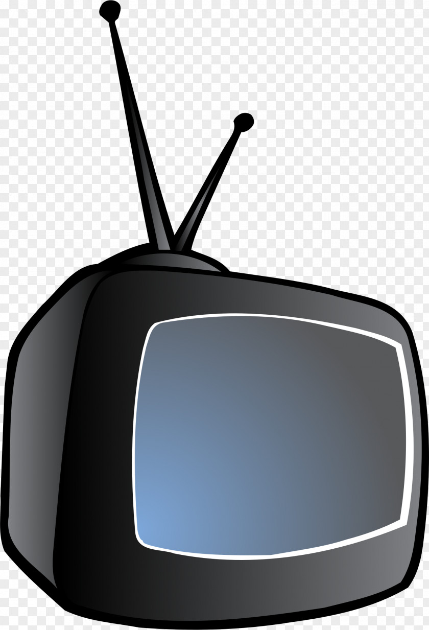 Tv Rabbit Ears Clip Art Television Image Openclipart Vector Graphics PNG