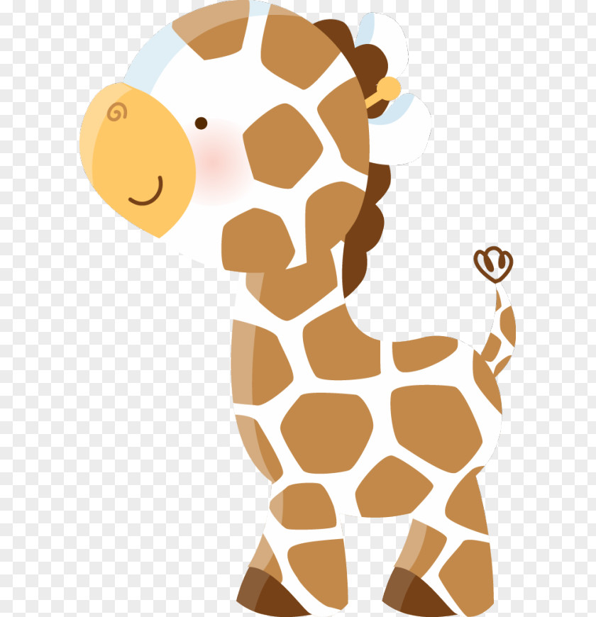 Watercolor Animals Giraffe Baby Jungle Wall Decal Safari Infant PNG