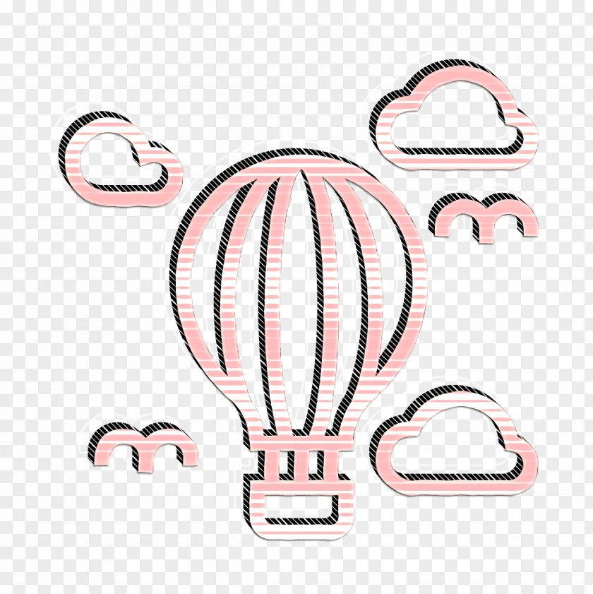 Web And Graphic Design Icon Hot Air Balloon Trip PNG