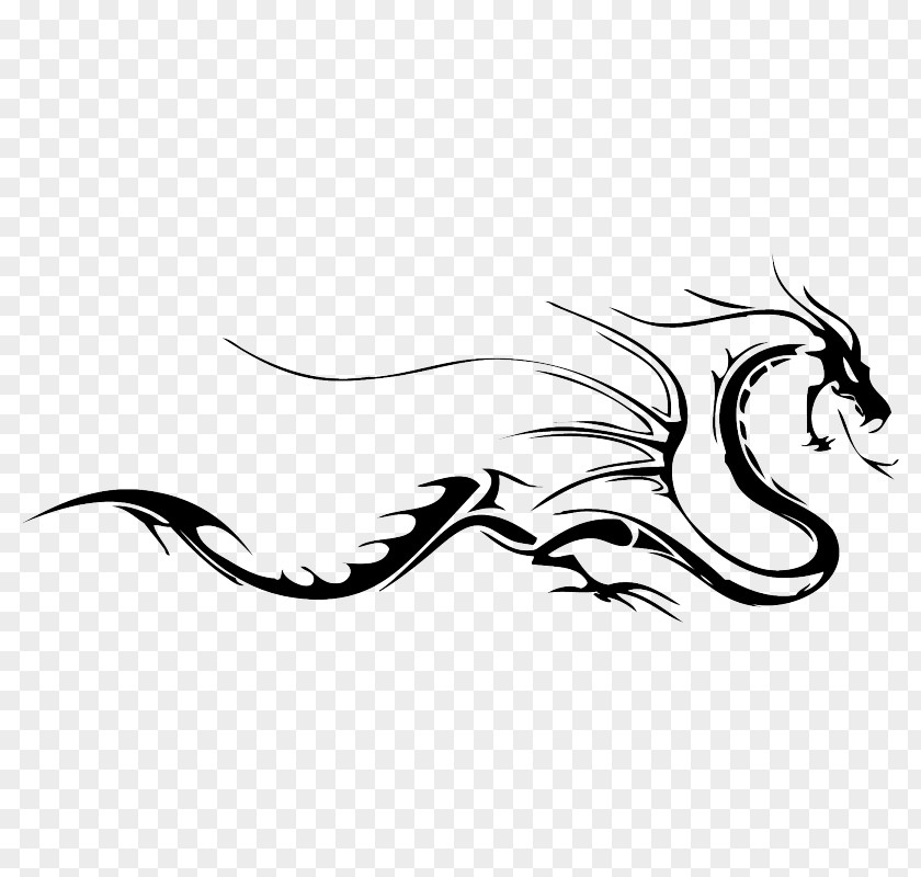 Car Tuning Sticker Dragon Vehicle PNG