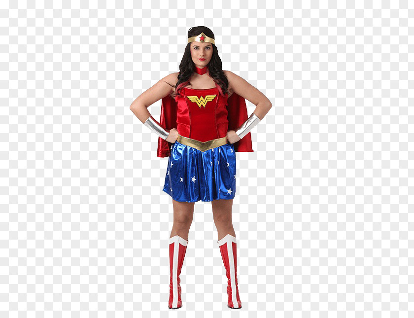 Cosplay Women Clipart Diana Prince Halloween Costume T-shirt Plus-size Clothing PNG