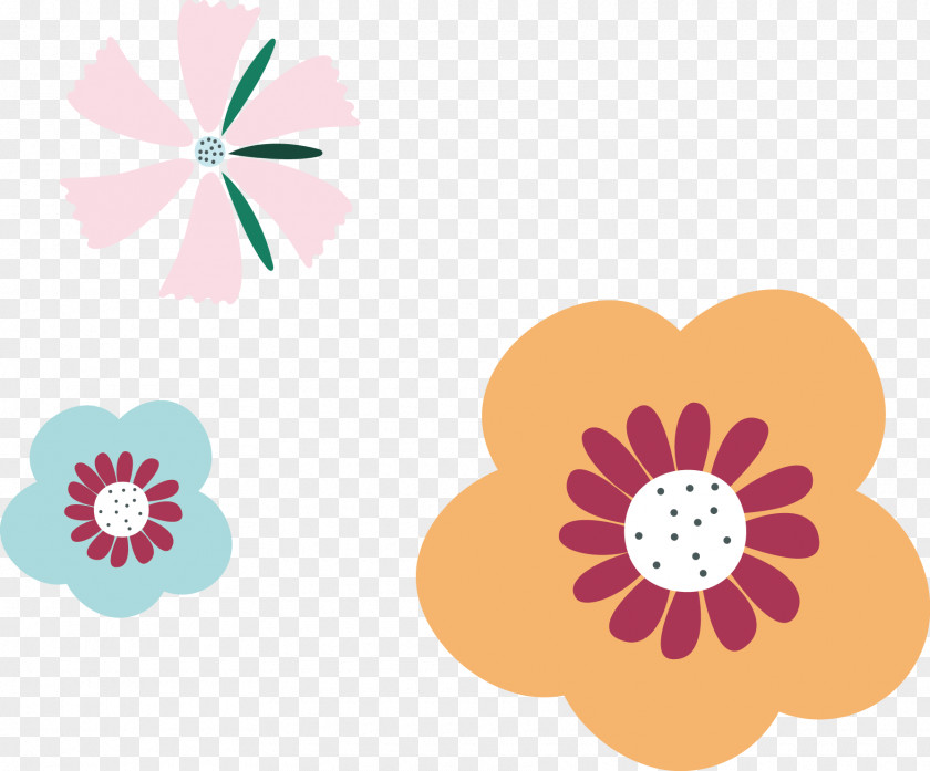 Floral Decoration Design Flower Common Daisy Clip Art PNG
