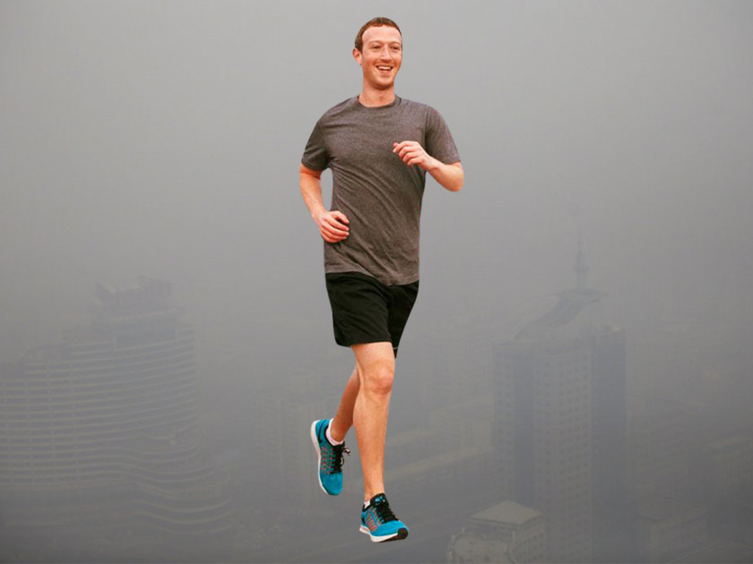 Mark Zuckerberg Facebook F8 Running Chief Executive Arm PNG