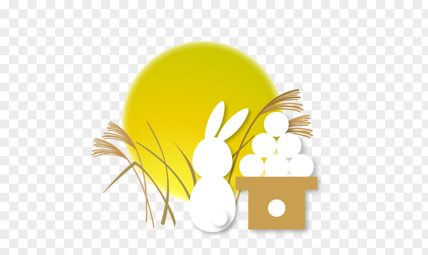 Moon And Rabbit.Others Autumn Clipart PNG