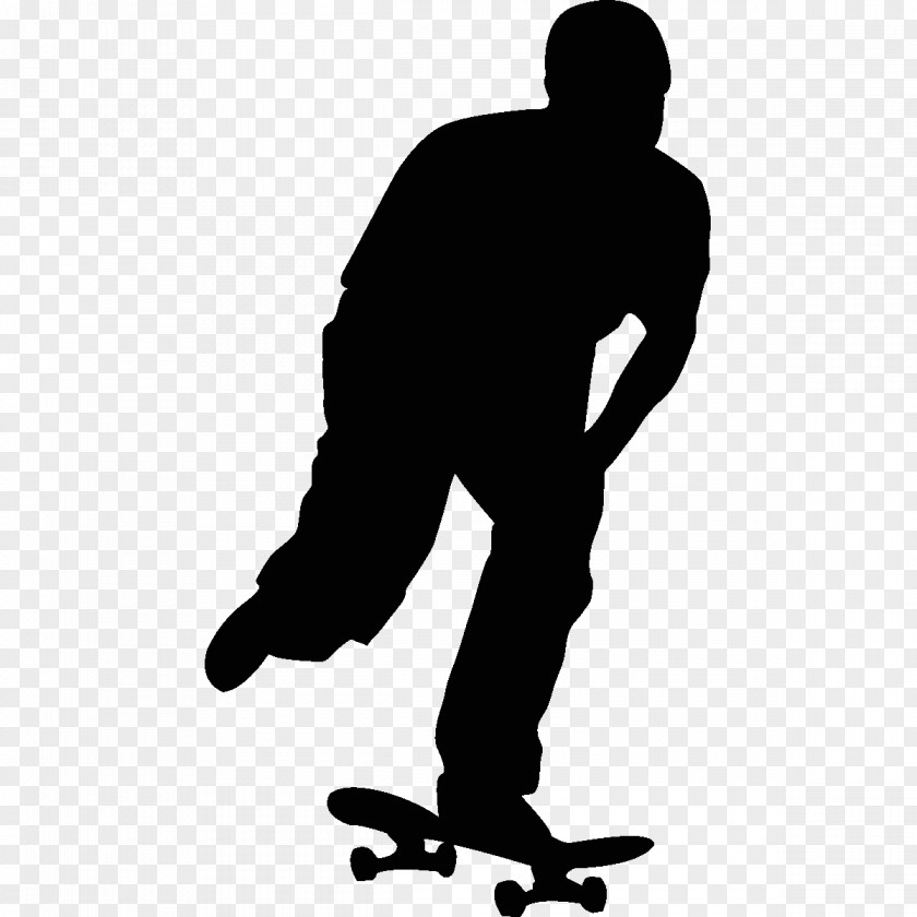Skateboarding Silhouette PNG
