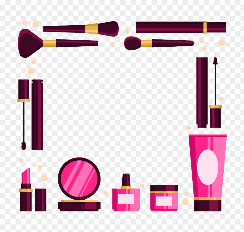 Women Makeup Tools Vector Material Cosmetics Euclidean Kitchen Utensil Icon PNG