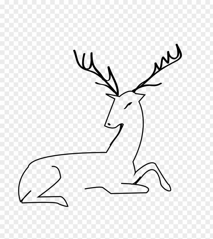 Deer White-tailed Reindeer Clip Art PNG