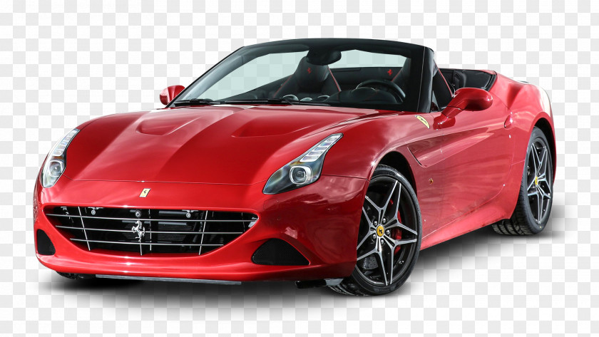 Ferrari California Red Car Sports Luxury Vehicle PNG