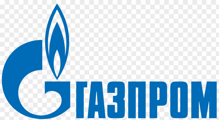 Russia Gazprom Natural Gas Company Logo PNG
