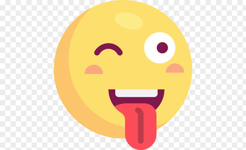 Tongue Emoticon Emoji Smile PNG