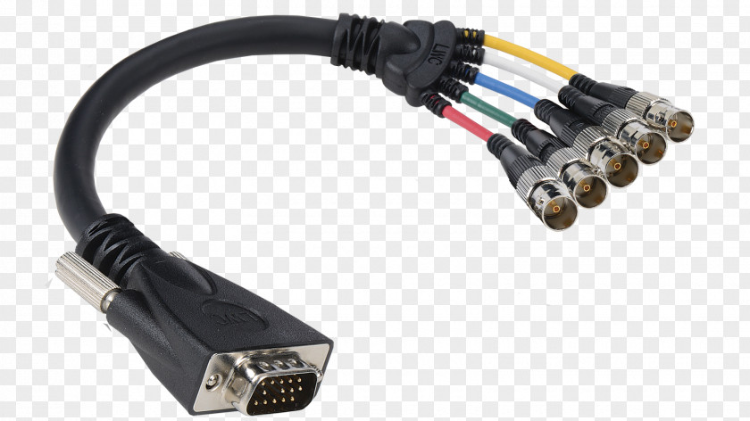Bnc Connector Serial Cable Electrical VGA BNC PNG