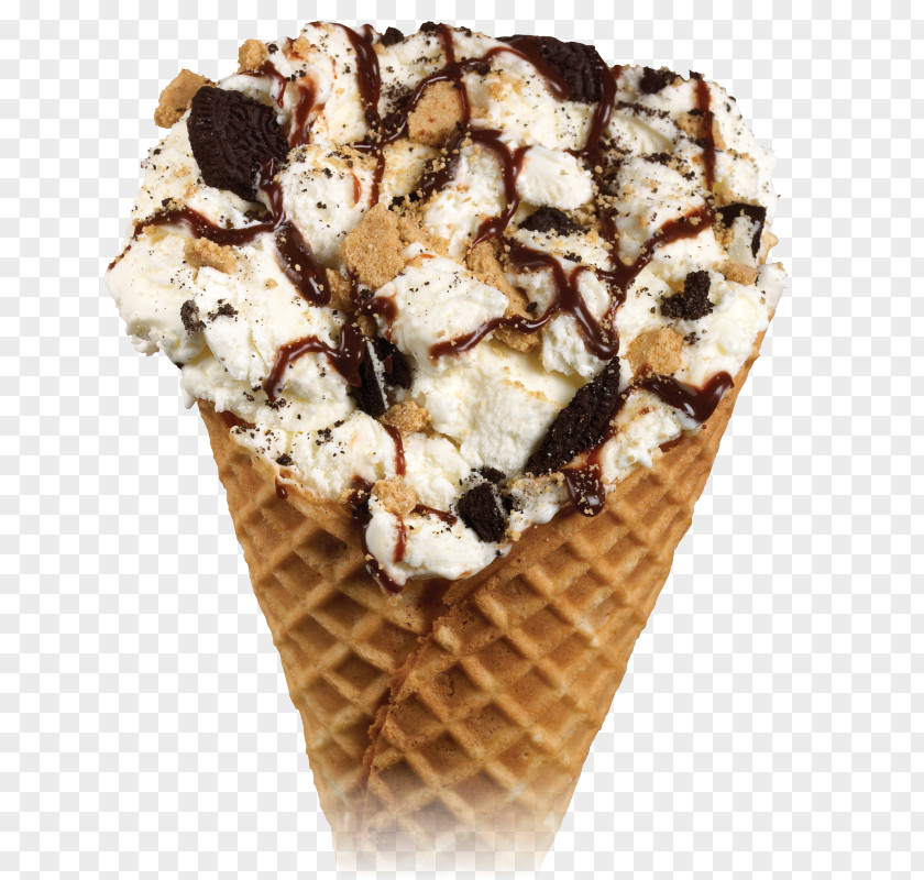 Ice Cream Sundae Chocolate Brownie PNG