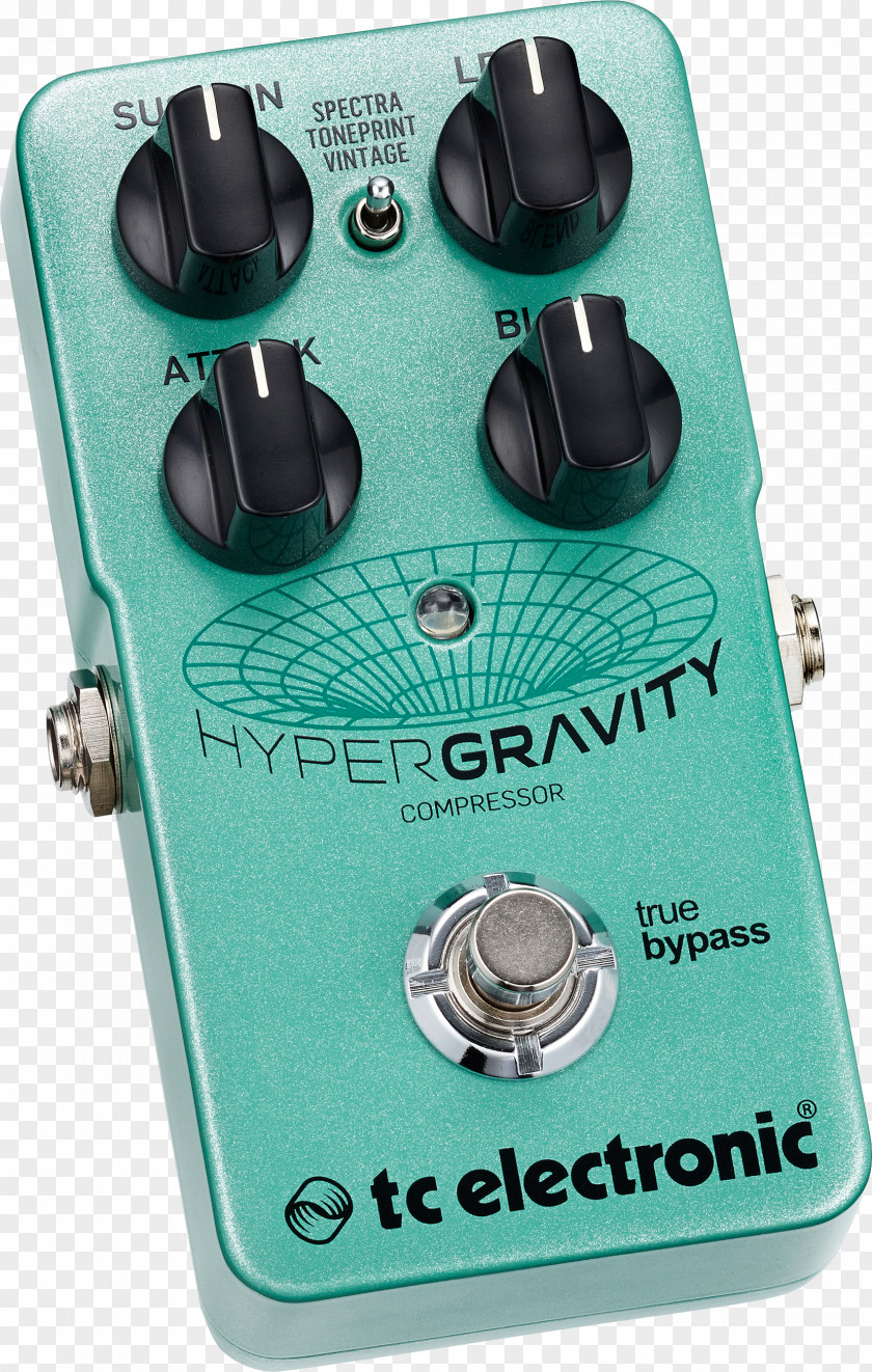Guitar TC Electronic HyperGravity Effects Processors & Pedals Dynamic Range Compression PNG