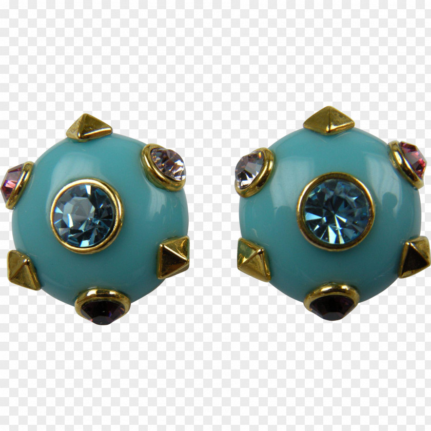 Italy Turquoise Earring Jewellery Gold Plating PNG