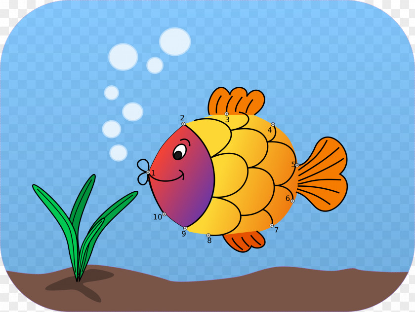 Lovely Fish Clip Art PNG