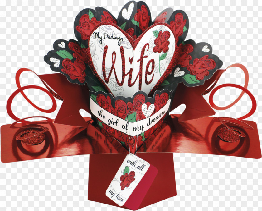 Valentine's Day Greeting Card Material & Note Cards Pop-up Book Wife PNG