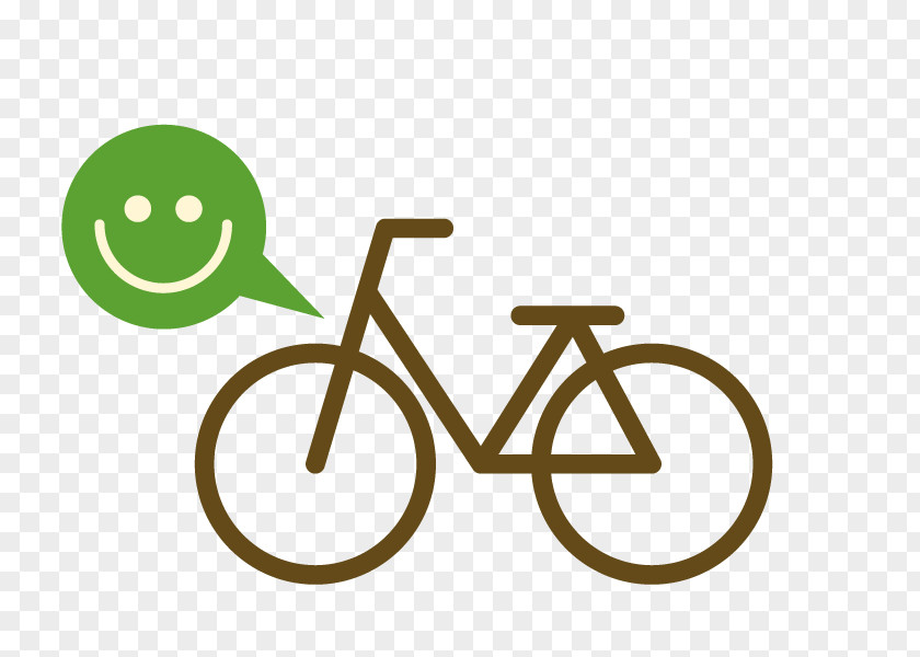 Vector Bike Bicycle Cycling Flat Design Icon PNG