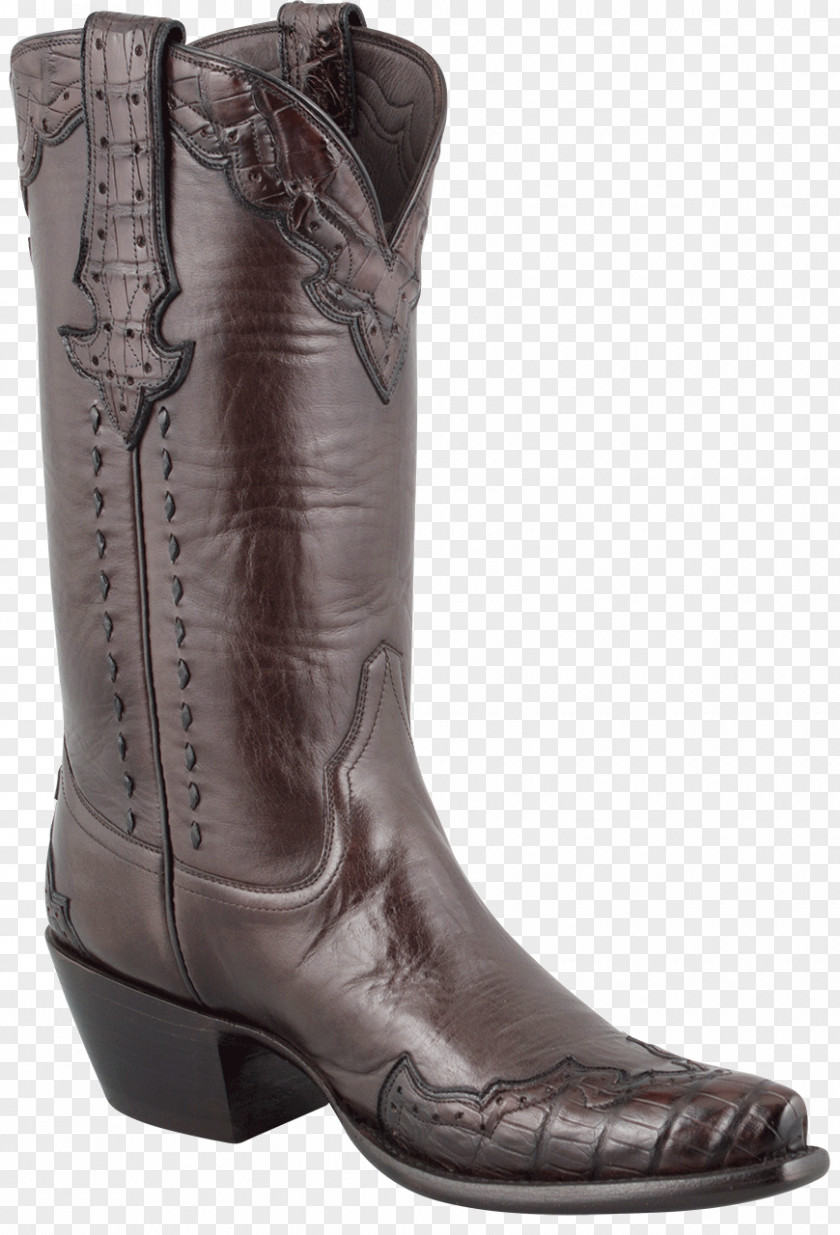 Boot Cowboy Shoe Leather Lining PNG