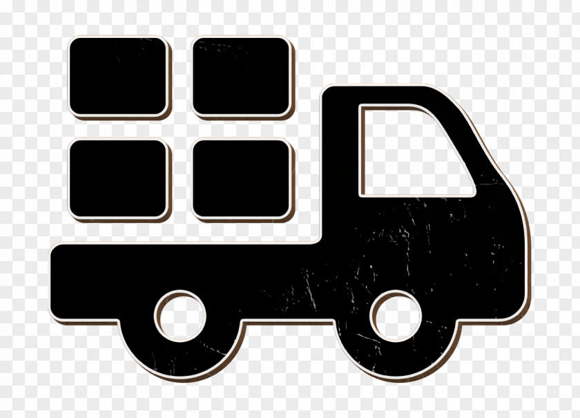 Delivery Trucks Men And Boxes Icon Transport PNG