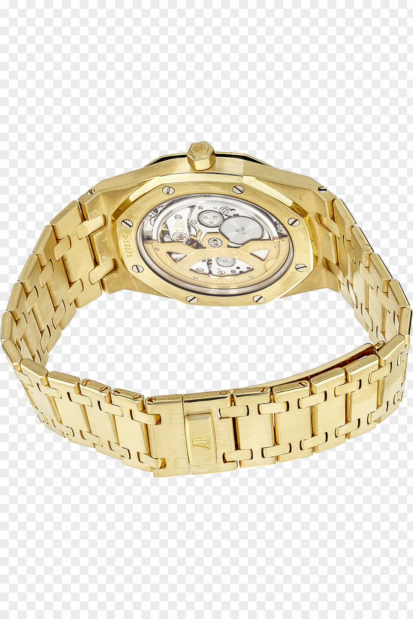 Gold Watch Strap PNG