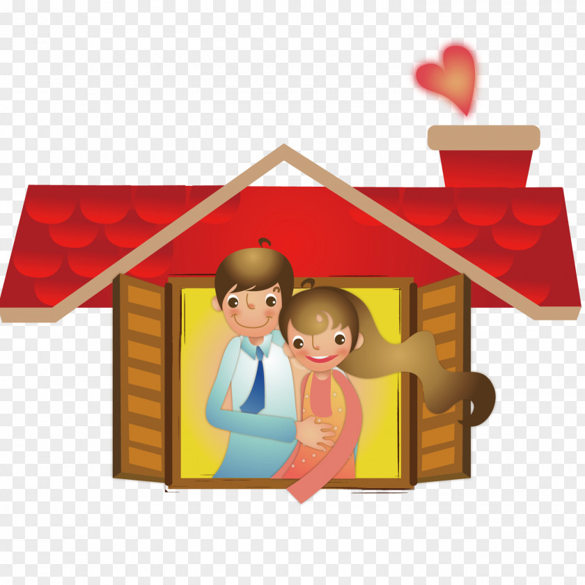 Happy Couple Significant Other Illustration PNG