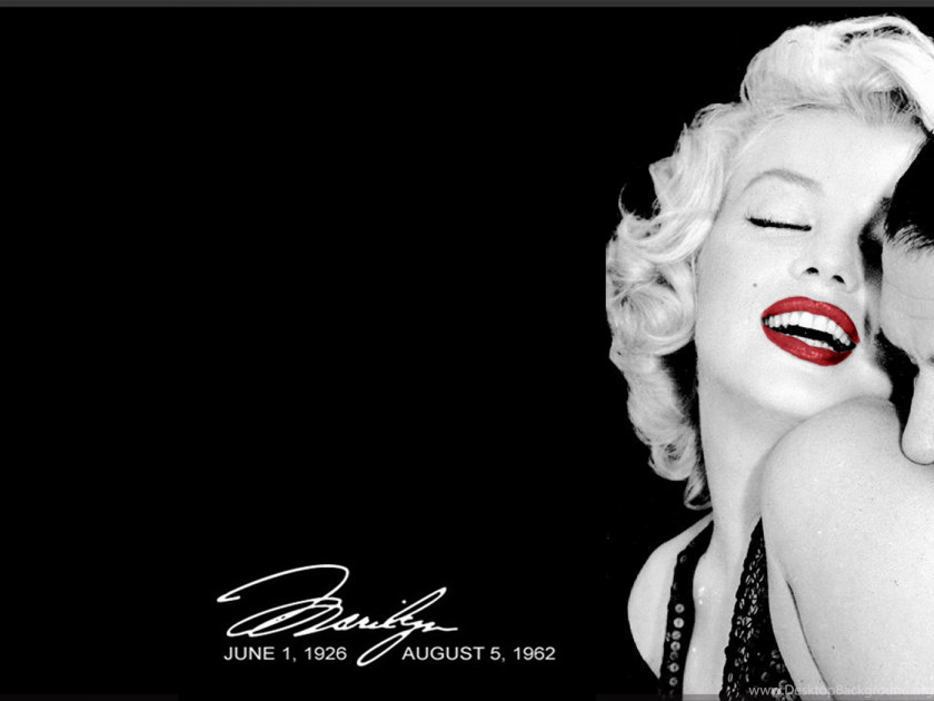 Marilyn Monroe Desktop Wallpaper 4K Resolution High-definition Video PNG