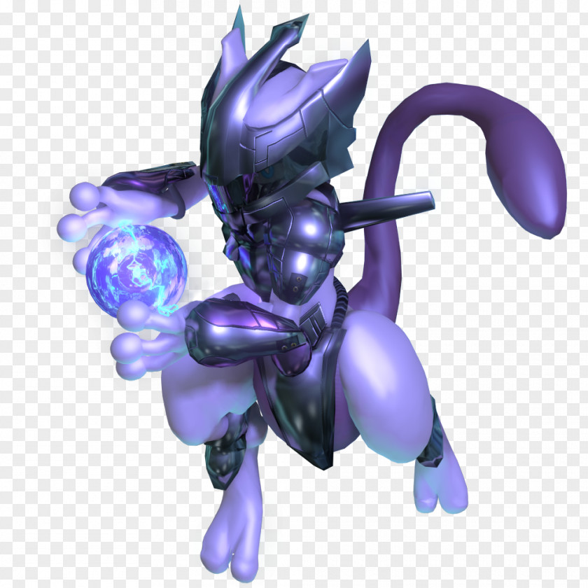 Pokemon Mewtwo Rivals Of Aether Player Character Art Pokémon PNG