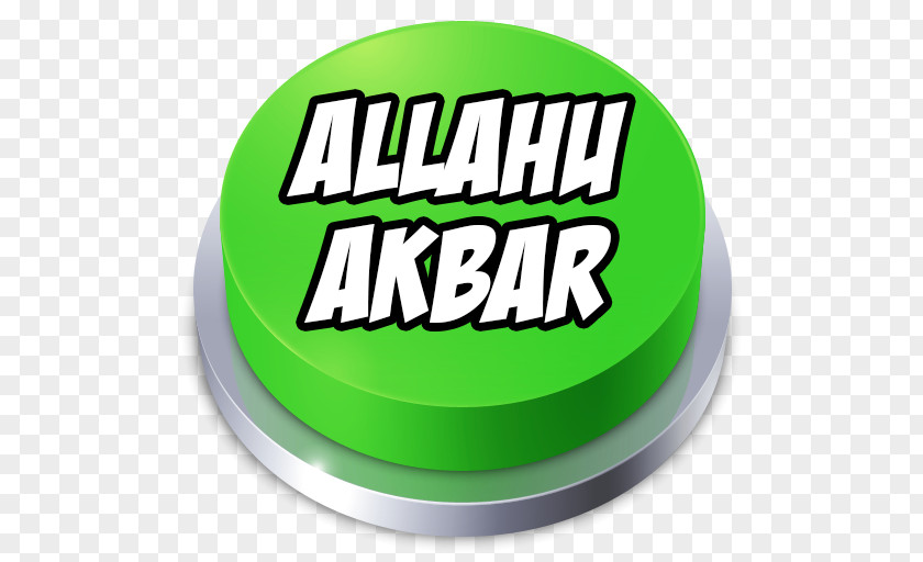 Allahuakbar Button Logo Brand Trademark Product Font PNG