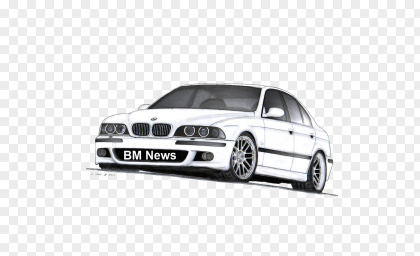 Bmw BMW 5 Series M5 Car 3 PNG