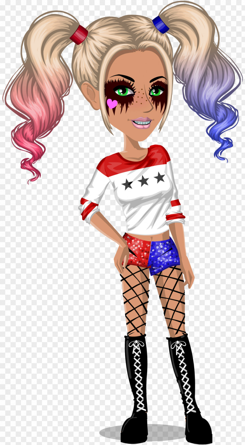 Harley Quinn MovieStarPlanet YouTube Character PNG