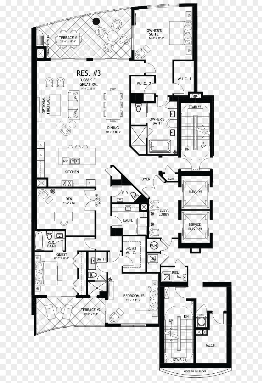 House Floor Plan Architecture Condominium PNG