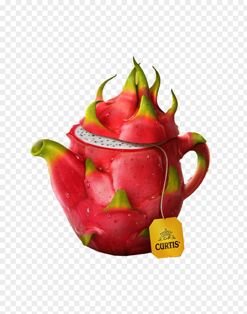 Pitaya Kettle White Tea Coffee Green Teapot PNG