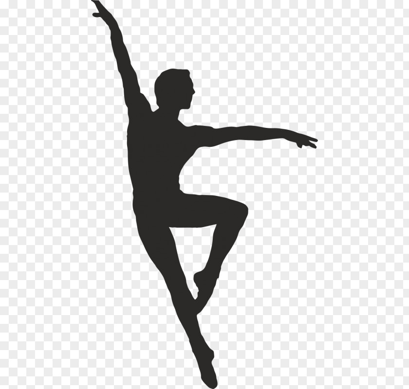 Silhouette Ballet Dancer Pole Dance PNG